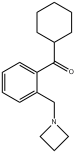 2-(AZETIDINOMETHYL)PHENYL CYCLOHEXYL KETONE Struktur