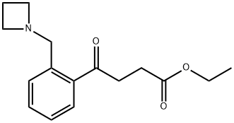 ETHYL 4-[2-(AZETIDINOMETHYL)PHENYL]-4-OXOBUTYRATE price.