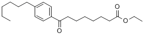 ETHYL 8-(4-HEXYLPHENYL)-8-OXOOCTANOATE Struktur