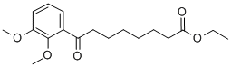 ETHYL 8-(2,3-DIMETHOXYPHENYL)-8-OXOOCTANOATE Struktur