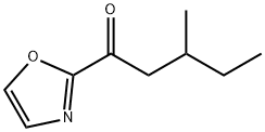 2-(3-METHYLVALERYL)OXAZOLE Struktur