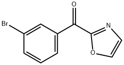 2-(3-BROMOBENZOYL)OXAZOLE Struktur