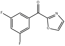 2-(3,5-DIFLUOROBENZOYL)OXAZOLE Struktur