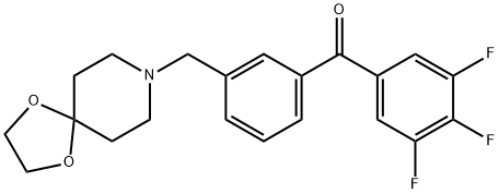 3'-[8-(1,4-DIOXA-8-AZASPIRO[4.5]DECYL)METHYL]-3,4,5-TRIFLUOROBENZOPHENONE price.