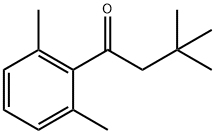 2',3,3,6'-TETRAMETHYLBUTYROPHENONE Struktur