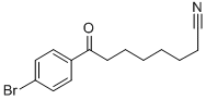 8-(4-BROMOPHENYL)-8-OXOOCTANENITRILE Struktur