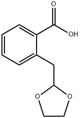 2-(1,3-DIOXOLAN-2-YLMETHYL)BENZOIC ACID Struktur