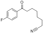 8-(4-FLUOROPHENYL)-8-OXOOCTANENITRILE Struktur