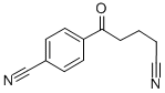 5-(4-CYANOPHENYL)-5-OXOVALERONITRILE Struktur