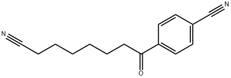 8-(4-CYANOPHENYL)-8-OXOOCTANENITRILE Struktur