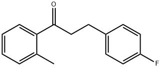 3-(4-FLUOROPHENYL)-2'-METHYLPROPIOPHENONE Struktur