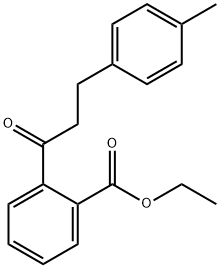 2'-CARBOETHOXY-3-(4-METHYLPHENYL)PROPIOPHENONE Struktur