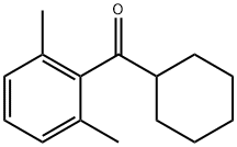 CYCLOHEXYL 2,6-DIMETHYLPHENYL KETONE Struktur