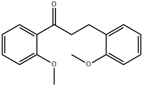 2'-METHOXY-3-(2-METHOXYPHENYL)PROPIOPHENONE Struktur