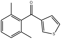 3-(2,6-DIMETHYLBENZOYL)THIOPHENE Struktur