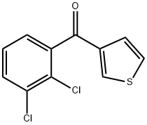 3-(2,3-DICHLOROBENZOYL)THIOPHENE Struktur