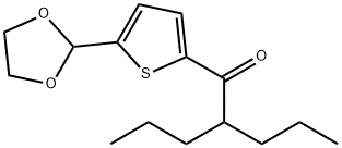 5-(1,3-DIOXOLAN-2-YL)-2-THIENYL 1-PROPYLBUTYL KETONE price.