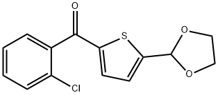 2-(2-CHLOROROBENZOYL)-5-(1,3-DIOXOLAN-2-YL)THIOPHENE price.