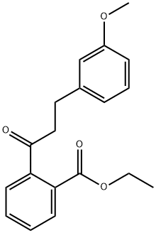 2'-CARBOETHOXY-3-(3-METHOXYPHENYL)PROPIOPHENONE Struktur