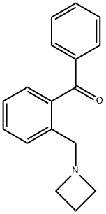 2-(AZETIDINOMETHYL) BENZOPHENONE Struktur