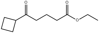 ETHYL 5-CYCLOBUTYL-5-OXOVALERATE Struktur