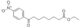 ETHYL 8-(4-NITROPHENYL)-8-OXOOCTANOATE Struktur