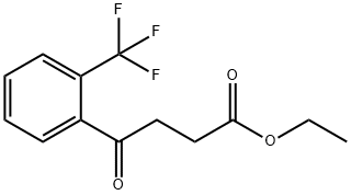 ETHYL 4-OXO-4-(2-TRIFLUOROMETHYLPHENYL)BUTYRATE Struktur