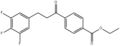 4'-CARBOETHOXY-3-(3,4,5-TRIFLUOROPHENYL)PROPIOPHENONE price.