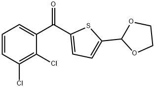 2-(2,3-ジクロロベンゾイル)-5-(1,3-ジオキソラン-2-イル)チオフェン price.