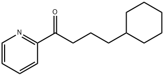 (3-CYCLOHEXYL)PROPYL 2-PYRIDYL KETONE Struktur