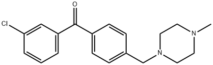 3-CHLORO-4'-(4-METHYLPIPERAZINOMETHYL) BENZOPHENONE price.