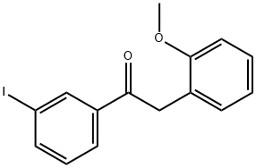 3'-IODO-2-(2-METHOXYPHENYL)ACETOPHENONE Struktur