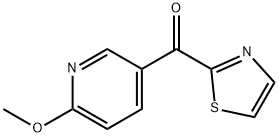 2-METHOXY-5-THIAZOYLPYRIDINE Struktur