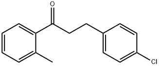 3-(4-CHLOROPHENYL)-2'-METHYLPROPIOPHENONE Struktur