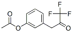 3-(3-ACETOXYPHENYL)-1,1,1-TRIFLUORO-2-PROPANONE Struktur