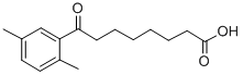 8-(2,5-DIMETHYLPHENYL)-8-OXOOCTANOIC ACID Struktur