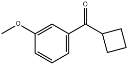 CYCLOBUTYL 3-METHOXYPHENYL KETONE Struktur