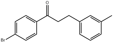 4'-BROMO-3-(3-METHYLPHENYL)PROPIOPHENONE Struktur