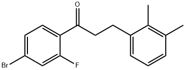 4'-BROMO-3-(2,3-DIMETHYLPHENYL)-2'-FLUOROPROPIOPHENONE price.