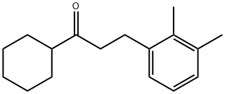 CYCLOHEXYL 2-(2,3-DIMETHYLPHENYL)ETHYL KETONE Struktur