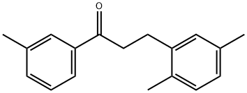 3-(2,5-DIMETHYLPHENYL)-3'-METHYLPROPIOPHENONE Struktur