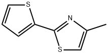 Thiazole, 2-(2-thienyl)-4-Methyl- Struktur