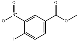 METHYL 4-IODO-3-NITROBENZOATE Struktur