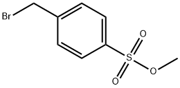 methyl 4-(bromomethyl)benzene-1-sulfonate Struktur