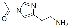 Imidazole, 1-acetyl-4-(2-aminoethyl)- (7CI) Struktur