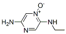 2,5-Pyrazinediamine,  N-ethyl-,  1-oxide  (9CI) Struktur