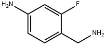 Benzenemethanamine, 4-amino-2-fluoro- (9CI) Struktur