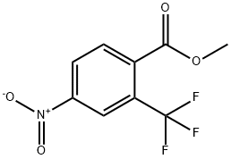 Methyl 4-nitro-2-trifluoroMethylbenzoate Struktur