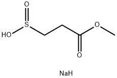 SODIUM 3-METHOXY-3-OXOPROPANE-1-SULFINATE Struktur