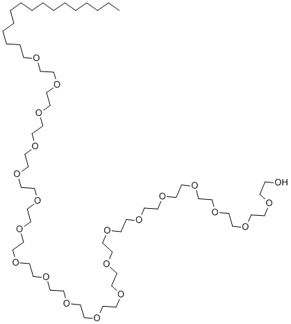 Polyethylene Glycol Monocetyl Ether Structure